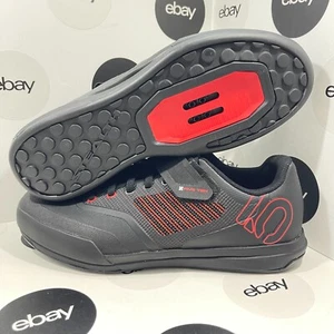Adidas Five Ten Hellcat Pro Black Red Mountain Bike Shoes Men's FW3752 Size 6 - Picture 1 of 5
