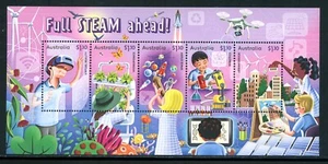 Australia Scott #5352a MNH S/S Teaching Science Technology and Math CV$8+ 472915 - Picture 1 of 1