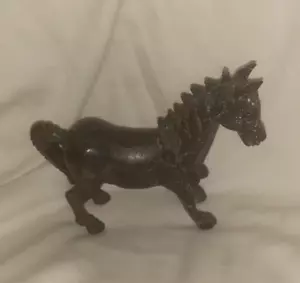 VINTAGE BRONZE METAL DONKEY - Picture 1 of 4