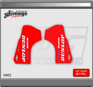HONDA FORK GUARD GRAPHICS 2019-2023 CRF250 CRF450 CRF FACTORY - Picture 1 of 1
