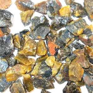 Lionskin Quartz Silicified Tiger Eye Raw Rough Crystal Mineral Specimen - Picture 1 of 1