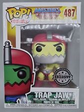 Funko POP #487 Trap Jaw (Comic) Masters of the Universe Vaulted - Inc Protector