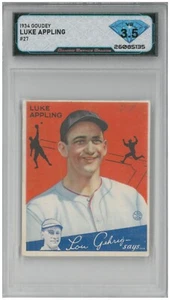 1934 Goudey LUKE APPLING #27 💎 DSG 3.5 VG - Picture 1 of 2