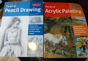 El arte del dibujo a lápiz y el arte de la pintura acrílica serie de coleccionistas nuevo - Imagen 1 de 3