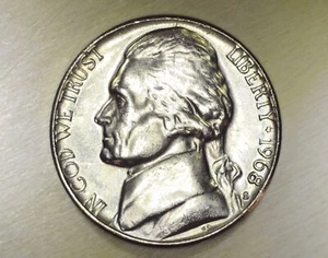 1968 S BU Jefferson Nickel S/S WRPM-001 - Picture 1 of 5