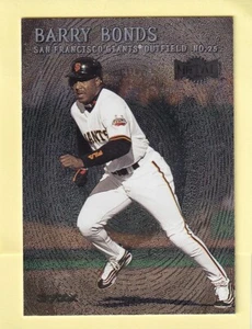 2000 Metall #89 Barry Bonds San Francisco Giants Baseballkarte - Bild 1 von 2