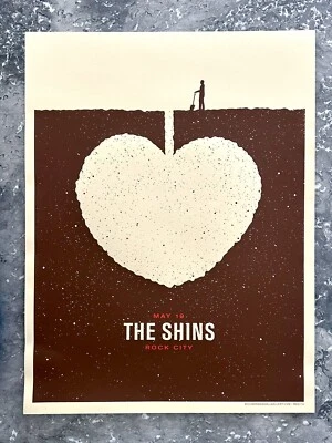 The Shins Rock City May 19 Concert Poster (#142 Of 220) By R. Goodall 2006 19x25 - Image 1 of 4