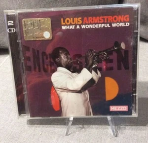 CD Audio Musik Album Louis Armstrong - What A Wonderful World - 2 Cd - Bild 1 von 4