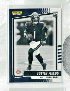 2021 Panini Instant Black & White Kadarius Justin Fields Chicago Bears RC PR2728 - Picture 1 of 2