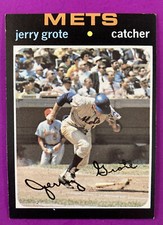 1971 Topps #278 Jerry Grote - New York Mets - OC