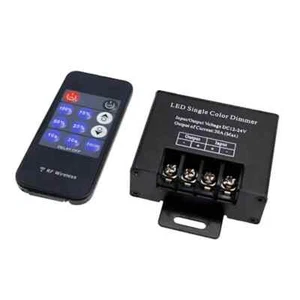 LED Single Color Dimmer DC 12V 24V 30A with 11-Key RF Remote Controller - Picture 1 of 4