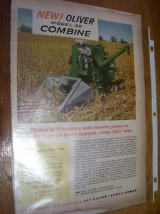 PÁGINA DE PUBLICIDAD OLIVER CORP DE COLECCIÓN - # 25 SP COMBINA - Imagen 1 de 1