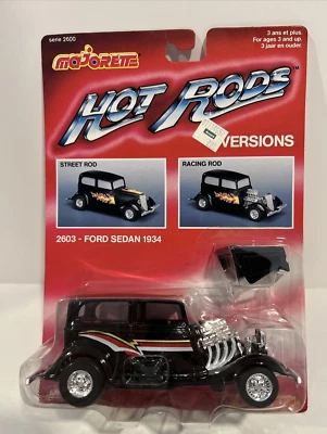 Ford sedán Majorette Hot Rods 2603 1934 2 versiones metal fundido a presión 1/32 Foto 1 de 4