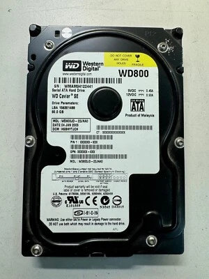 WD WD800JD-22JNA0 80GB 7.2K RPM HDD - Image 1 of 4