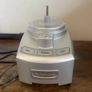Cuisinart MFP-108 Elite Series Motor Base Only Replacement Part SilverTested EUC - Picture 1 of 5