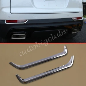 For Cadillac XT4 2019-2023 Chrome Rear Fog Light Strip Cover Trims Accessories - Picture 1 of 5