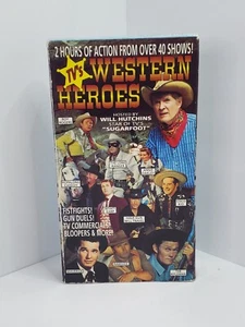 TV's Western Heroes (VHS) 2 hours from over 40 shows - Picture 1 of 9