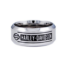 Harley-Davidson Ring Steel H-D schwarz/edelstahl
