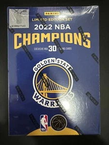 2022 Panini NBA Champions Golden State Warriors - Scatola set squadre 30 carte  - Foto 1 di 4