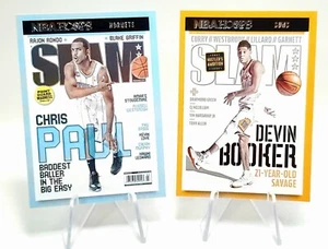 2021-22 Panini NBA Hoops SLAM Chris Paul and Devin Booker Suns Hornets - Bild 1 von 12
