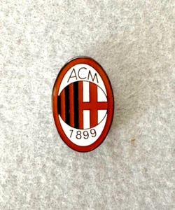 AC MILAN (ACM) TEAM ENAMELED SOCCER/ FOOTBALL LAPEL PIN W/SILVER STORAGE BAG.... - Picture 1 of 2