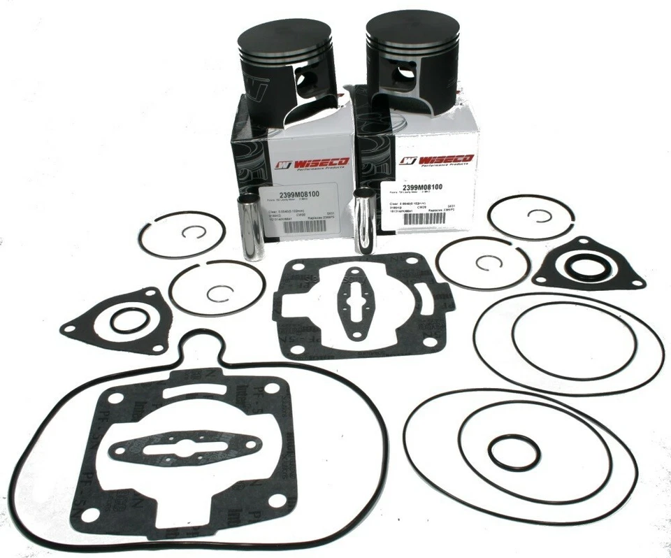 Juego de pistones y juntas Polaris Indy Pro X 700 y X2, 2003-2004, Wiseco Foto 1 de 1
