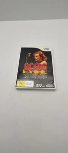 AC/DC LIVE ROCK BAND TRACK PACK NINTENDO WII VIDEO GAME - Picture 1 of 3