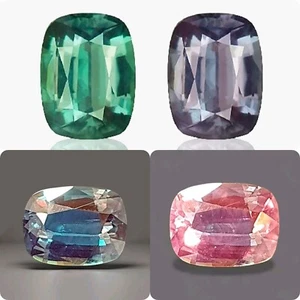 Rare Natural Alexandrite GIA Certified 1.80 Cts, 8.3 x 6.3 gemstone - Picture 1 of 7