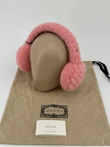 Nuevo Luxury Original GUCCI Hair Accessoire-760277- Orejeras Gorro - Imagen 1 de 12