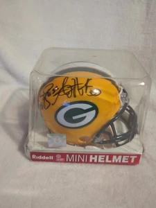 Mini Casco Green Bay Packers Doble Firmado AJ Hawk, Abdul "Hitman" Hodge - Imagen 1 de 5