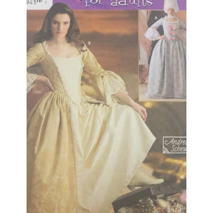 Patrón de costura para disfraz de vestido histórico, busto 30,5 a 34 - Simplicity 4092 - Imagen 1 de 8