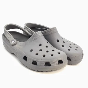 Sandalias Crocs Classic Zueco Para Hombre Gris Correa al Tobillo - Talla 11 - Imagen 1 de 10
