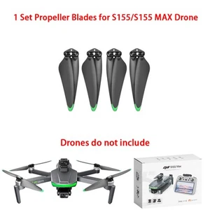 Original 1 Set Propeller Blades for S155/S155 MAX Drone Quadcopter - Picture 1 of 1