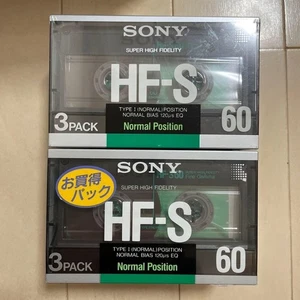 [Neu] Sony HF-S 60 Typ I Normale Position Kassette Band Menge 6 251122 - Bild 1 von 5