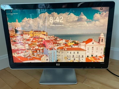 HP 2159m 21.5" LCD Computer Monitor With Stand 1920 x 1080p Tested - Image 1 of 4