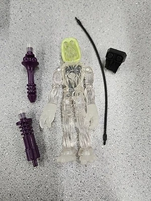 Micronauts 2002 Palisades Membros Slithery Clear con armas y mochila  Foto 1 de 4