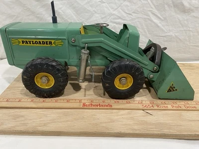 Vintage Nylint Toys Payloader 1950's, Pressed Steel Rare Green - Image 1 of 4