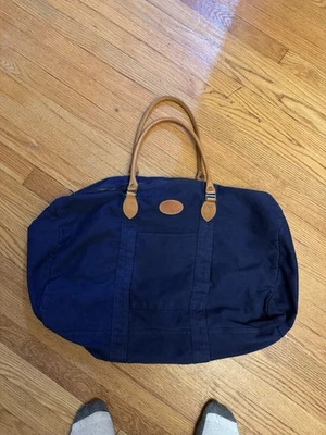 Bolso de Viaje Gap Duffle Vintage Años 80 90 con Asas de Cuero Grunge Weekender Foto 1 de 4