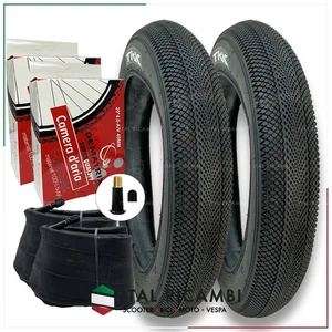 KIT 2 ABDECKUNGEN FAT BIKE 2 LUFTKAMMERN ELEKTROFAHRRAD 20 X 4.0 VENTIL AMERIKA - Bild 1 von 8