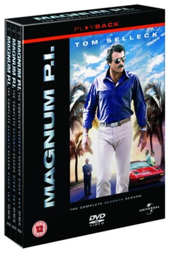 Magnum PI The Complete Seventh Season (2008) Tom Selleck 6 Region 2 DVD Like New - Image 1 of 1