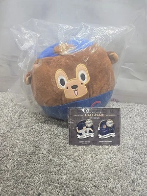 Chicago Cubs Clark the Cub Plush With Hall Of Fame Weekend  Pins Kerry Wood Aram - Image 1 of 4