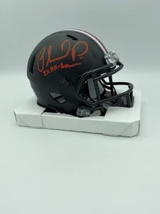 Orlando Pace Signed Ohio State Black Riddell Speed Mini Helmet COA Holo - Bild 1 von 1