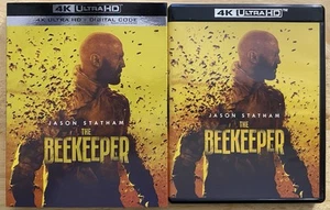 The Beekeeper 4K Ultra Hd + Rare Oop Slipcover Sleeve Jason Statham Fast Shippin - Imagen 1 de 3