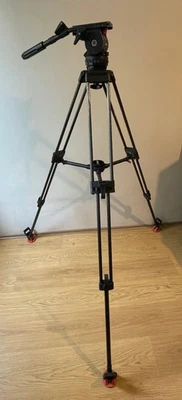 Sachtler Video 18P Fluid Head with Carbon Fiber Legs - Image 1 of 4