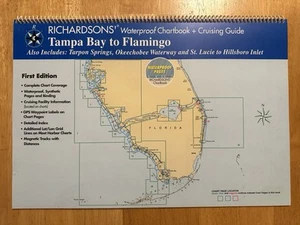 Richardson's Waterproof Chartbook + Cruising Guide Tampa Bay To Flamingo Boat - Picture 1 of 2