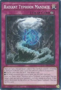 Radiant Typhoon Mandate DOOD-EN076 1st Edition - NM - Picture 1 of 1