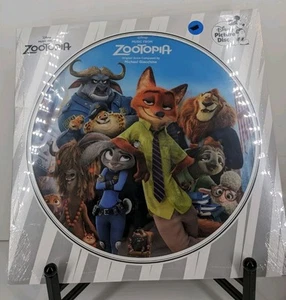 Disney Zootopia Movie Soundtrack Picture Disc Vinyl Brand New Sealed - Picture 1 of 11