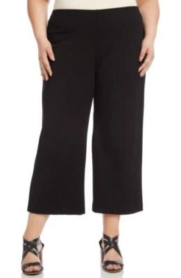 Pantalones cortos Karen Kane PLUS Brooklyn Jersey azul marino talla 3X nuevos con etiquetas $108 Foto 1 de 4