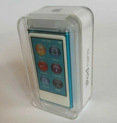 NEW Apple iPod Nano 8th Generation Blue (16GB) MP3 Player - (Latest Model) - Image 1 of 4