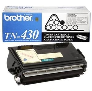 Genuine OEM Brother TN430 Black Toner Cartridge IN FACTORY-SEALED BOX NIB - Picture 1 of 7